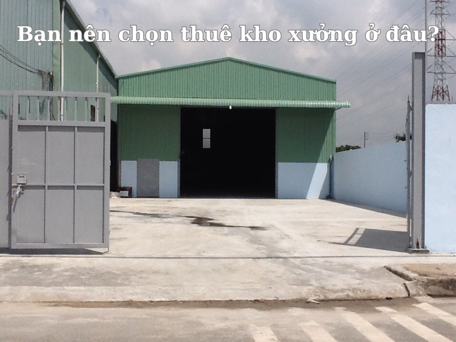 thuê kho xưởng