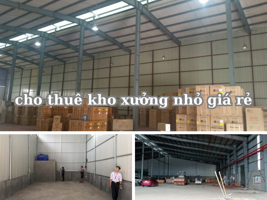 cho thuê kho xưởng nhỏ