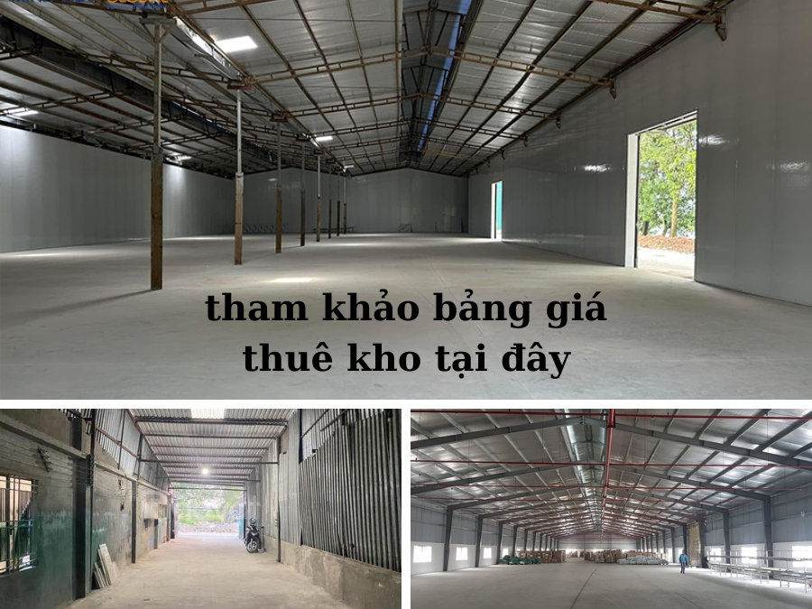 giá thuê kho