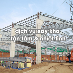 xây kho cho thuê