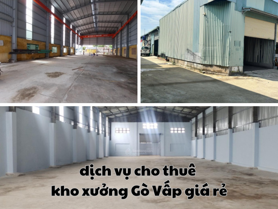 dịch vụ cho thuê kho xưởng Gò Vấp chất lượng