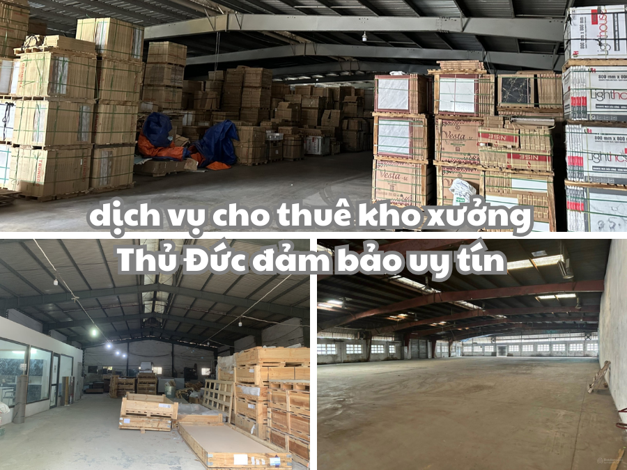 Cho thuê kho xưởng Thủ Đức - lựa chọn tối ưu cho doanh nghiệp