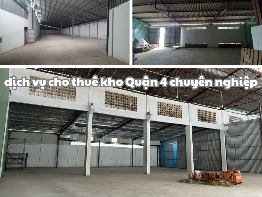 Dịch vụ cho thuê kho Quận 4 chuyên nghiệp