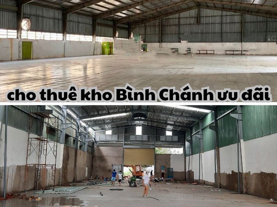 Cho thuê kho Bình Chánh đã có mặt tại Kho vận Bình Minh!