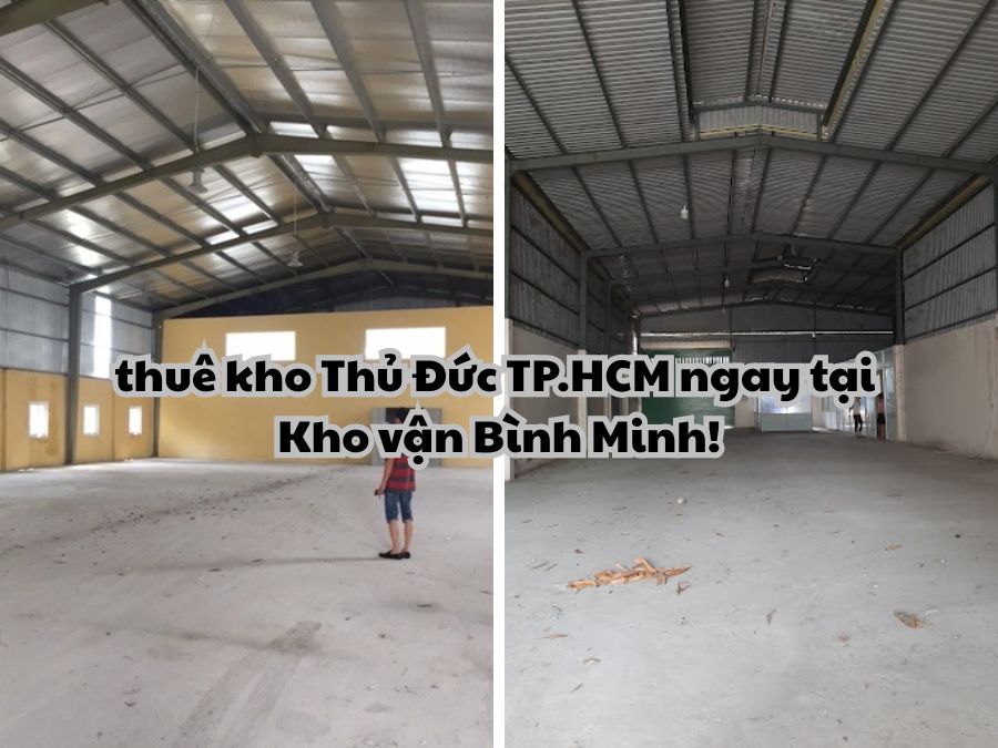 Dịch vụ cho thuê kho Thủ Đức TP.HCM chất lượng hàng đầu