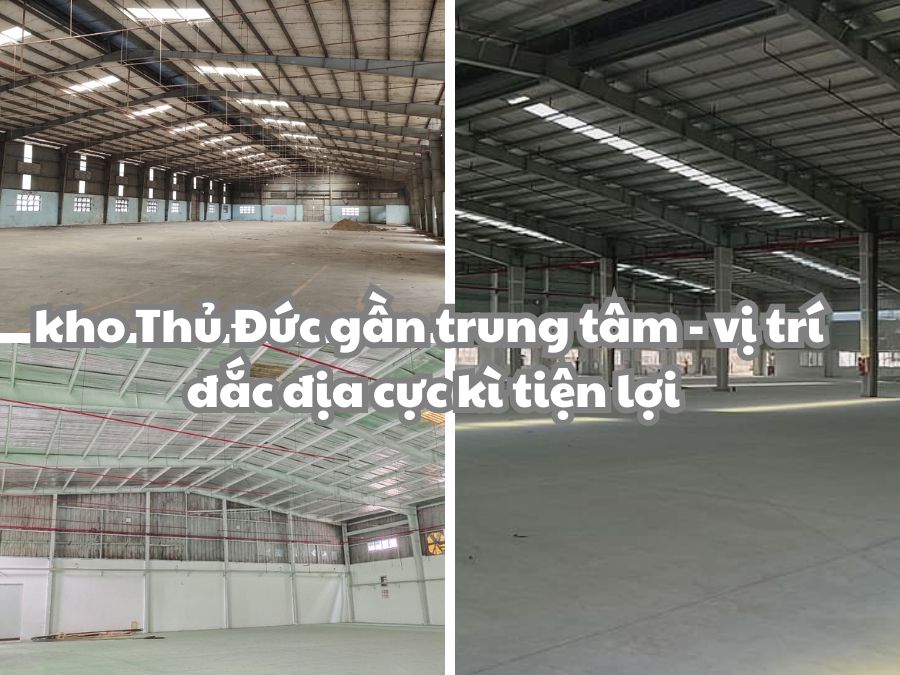 Dịch vụ cho thuê kho Thủ Đức gần trung tâm chuyên nghiệp