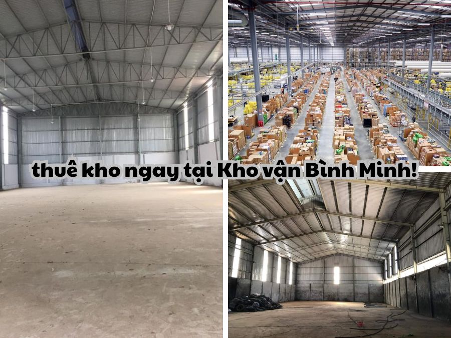 Dịch vụ cho thuê kho trung chuyển Sóng Thần uy tín