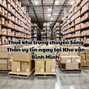 Dịch vụ cho thuê kho trung chuyển Sóng Thần uy tín
